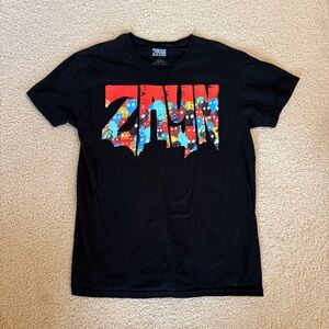 ZAYN Black Graphic T-Shirt